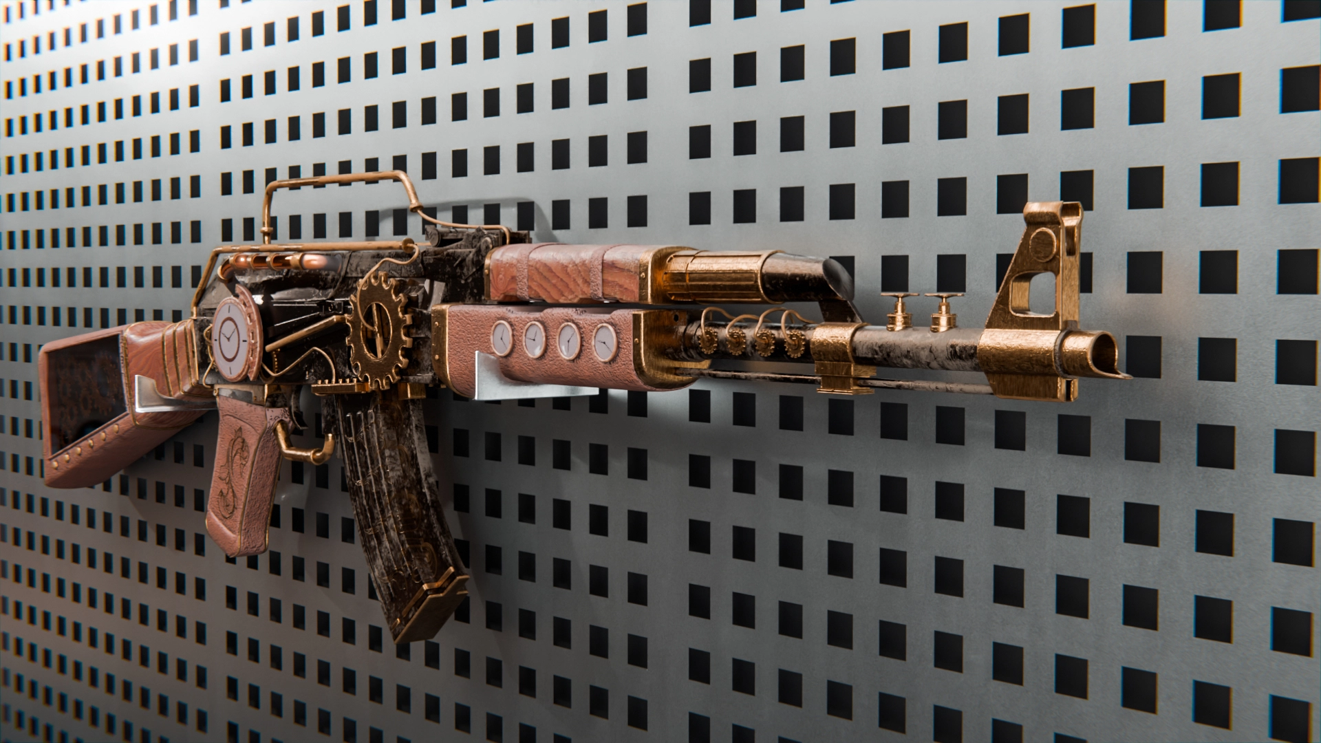 AK-47 detail view
